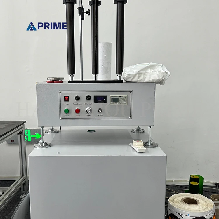Full Automatic Motor Stretch Paper Film Rewinding Machine