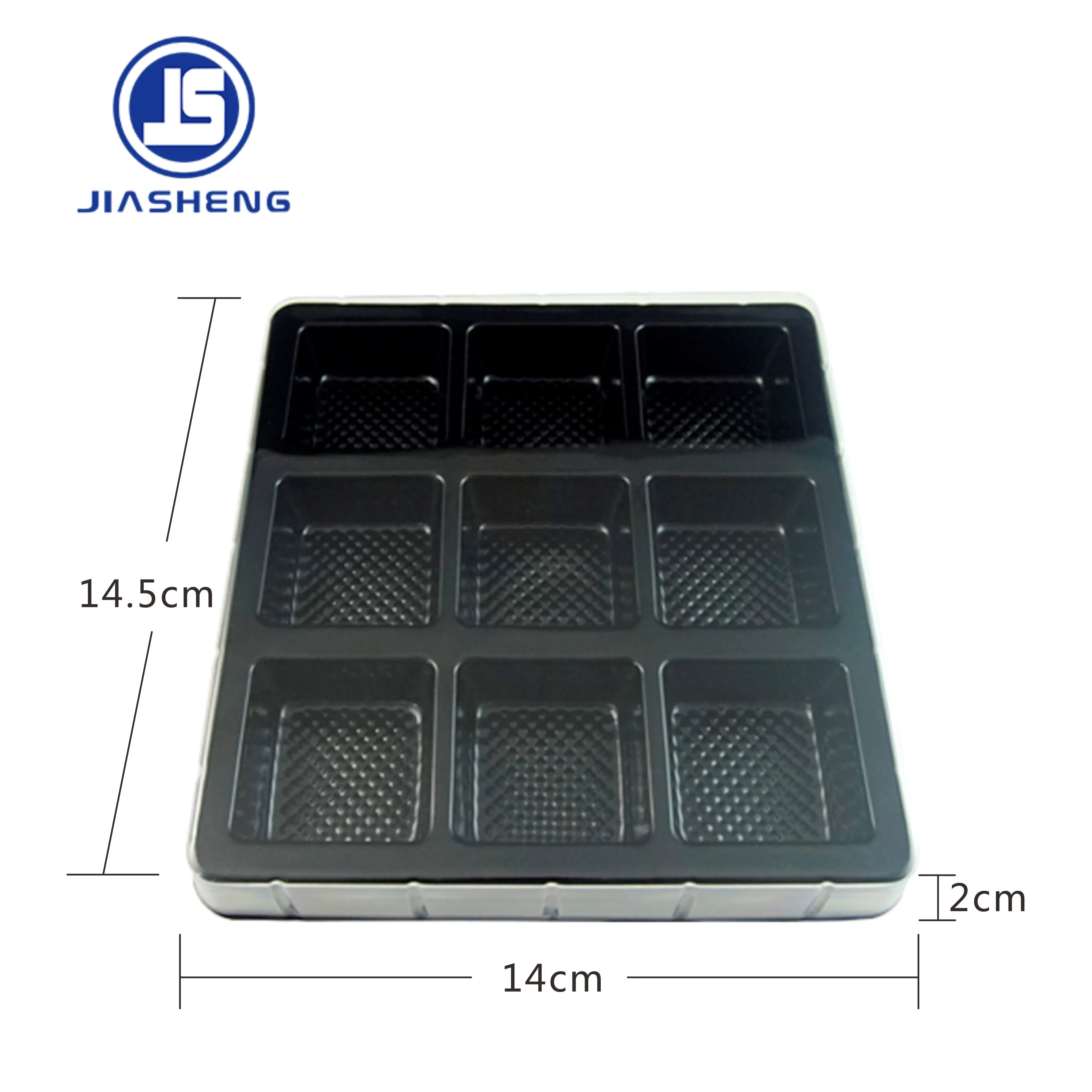 12 полости пищевой термоформованные пластичный волдырь