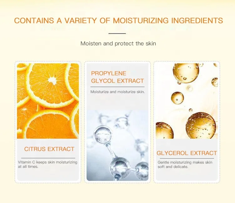 BIOAQUA whitening moisturizing vitamin C shrink pores skin care face toner