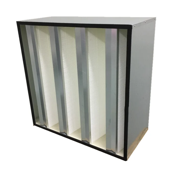 Gas Turbines Replaceable V Compact HEPA Air Filter