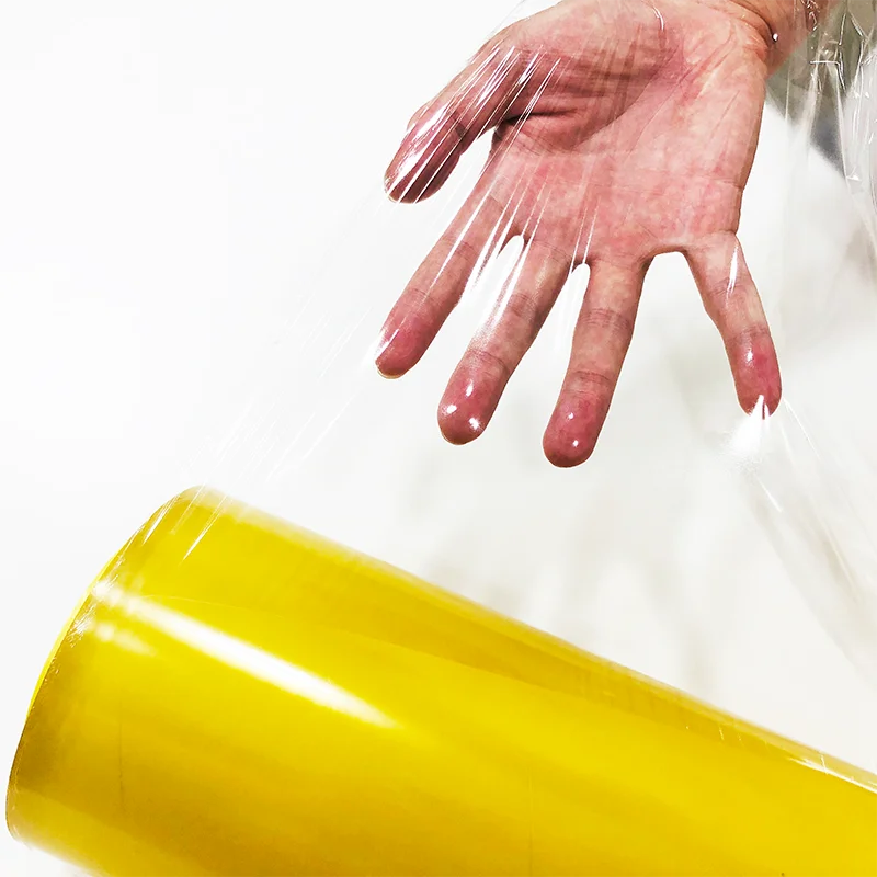 Manufacturer hot selling pvc wrapping cling film for vegetable food use