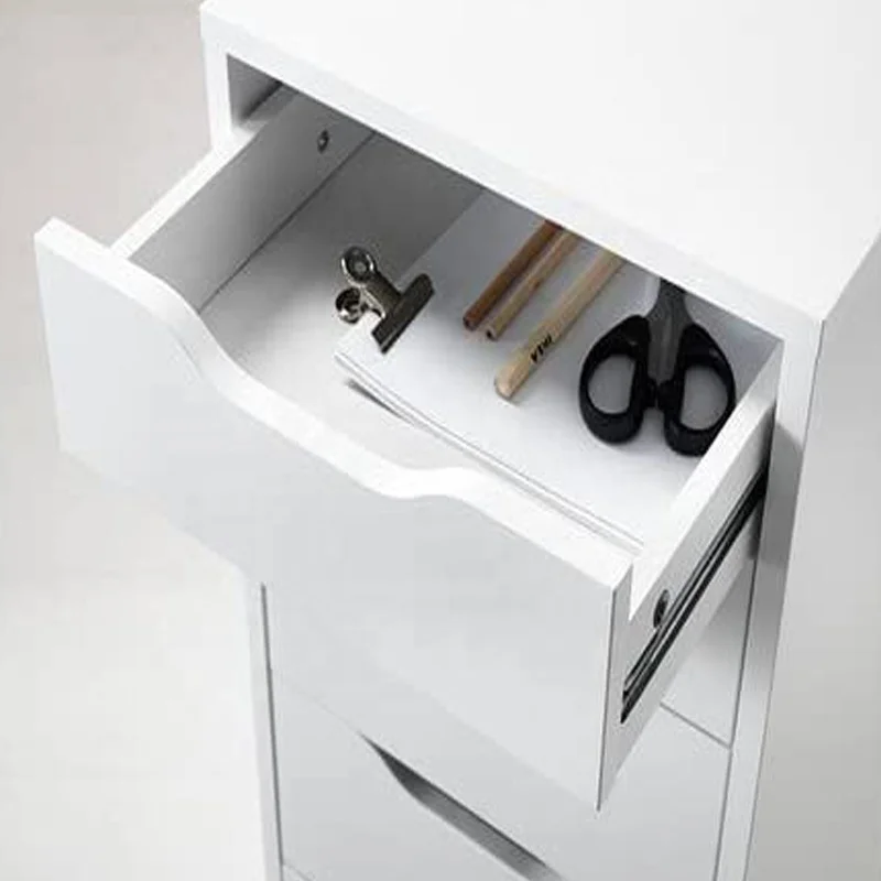 Fashionable factory direct reclaimed wood drawer chest of drawers bedside table designer bedroom luxury white chest of drawers