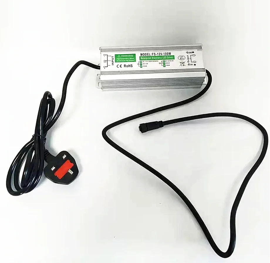 110 В 220 в DC12V трансформатор питания 150 Вт IP67 Светодиодный подводный фонтан плавающий бассейн коннектор преобразователь напряжения