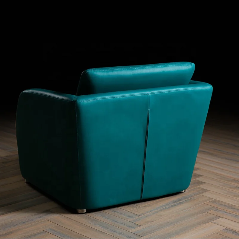 
Coffee Shop Lifestyle Modern Super Fiber Leather Sofa Living room Furniture 