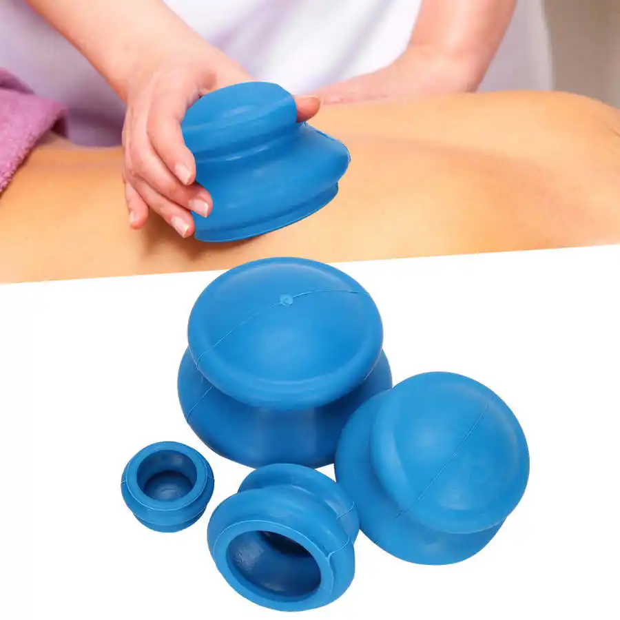 Medical environmental protection cupping therapy set household rubber cupping massage durable cupping set
