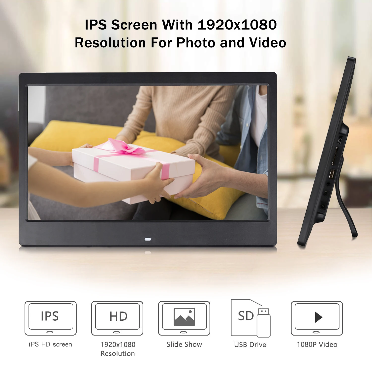 Оптовая продажа заводская цена Bluetooth 7 дюймов цифровая фоторамка android wifi с