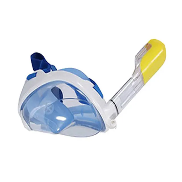 Good Quality Physical Antifogging Panoramic Viewing  gp camera Watertight & Anti Leak  Full Face Snorkeling Diving glasses