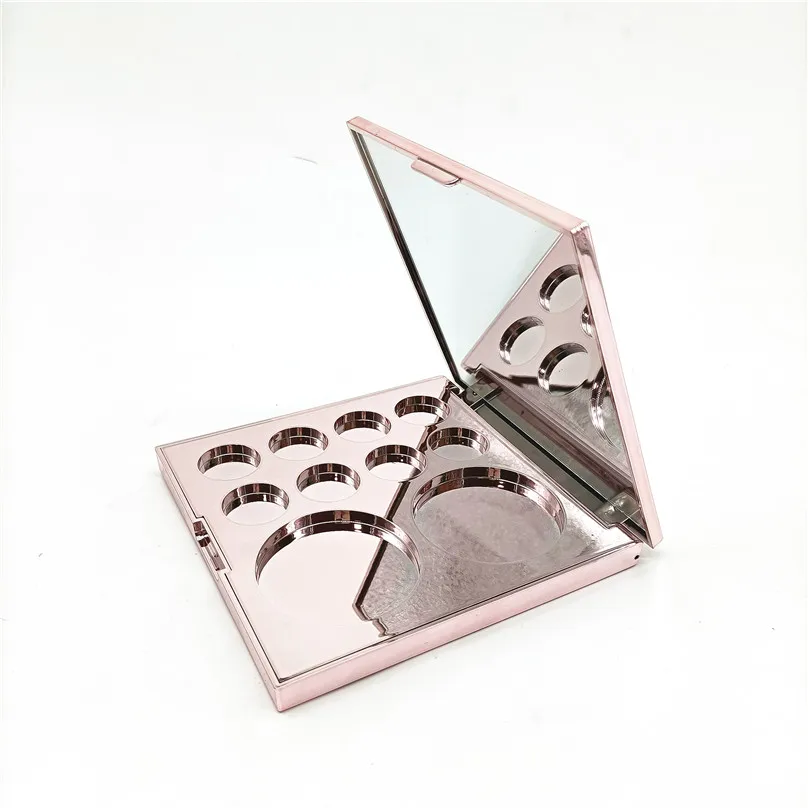 Custom Private Label Empty Makeup Cardboard Eyeshadow Palette Wholesale Empty Eyeshadow Case Packaging