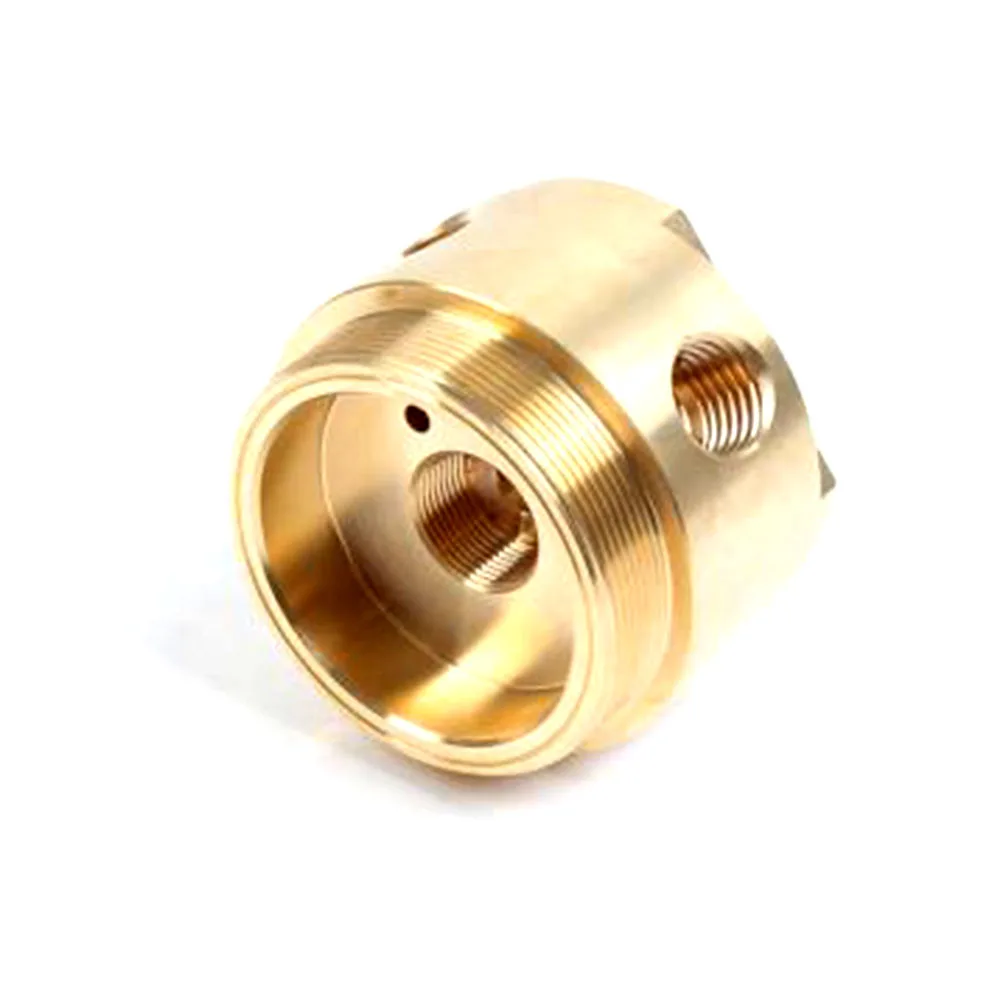 High Precision Custom Brass Lathe Turning CNC Brass CNC Machining CNC Turning Parts