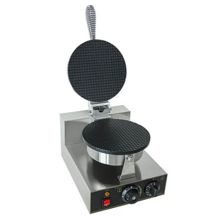 Stainless Steel Bubble Waffle Cone Maker Commercial Ice Cream Cone Machine