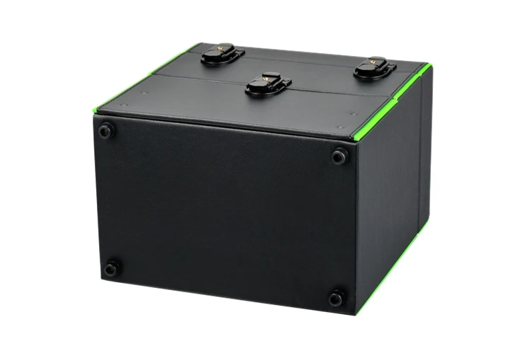 
Portable Make up Lipstick box Professional beauty instrument Cosmetic Cases black With Drawer 