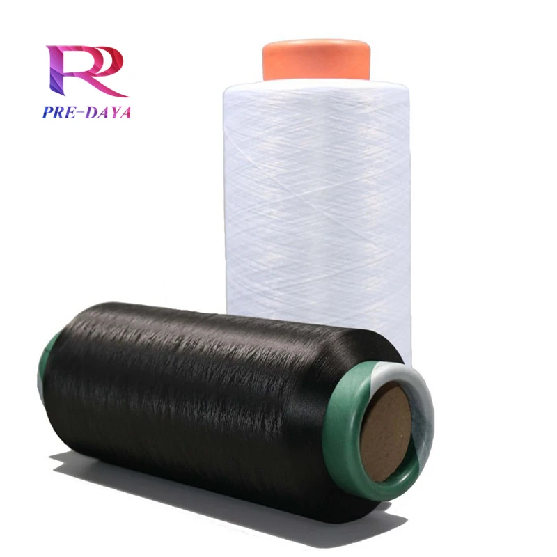 Polyester DTY colored yarn 75D-100D-150D-300D-450D-600D heavy mesh light mesh
