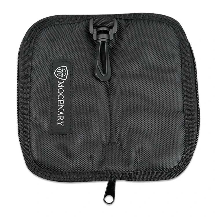 Factory Produced Custom Label Polyester Padded Knife Zipper Case