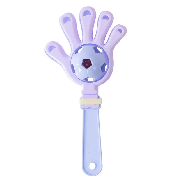 Football baby rattles fun hand bells clap parent child interaction patting music preschool toys educational toys for toddlers