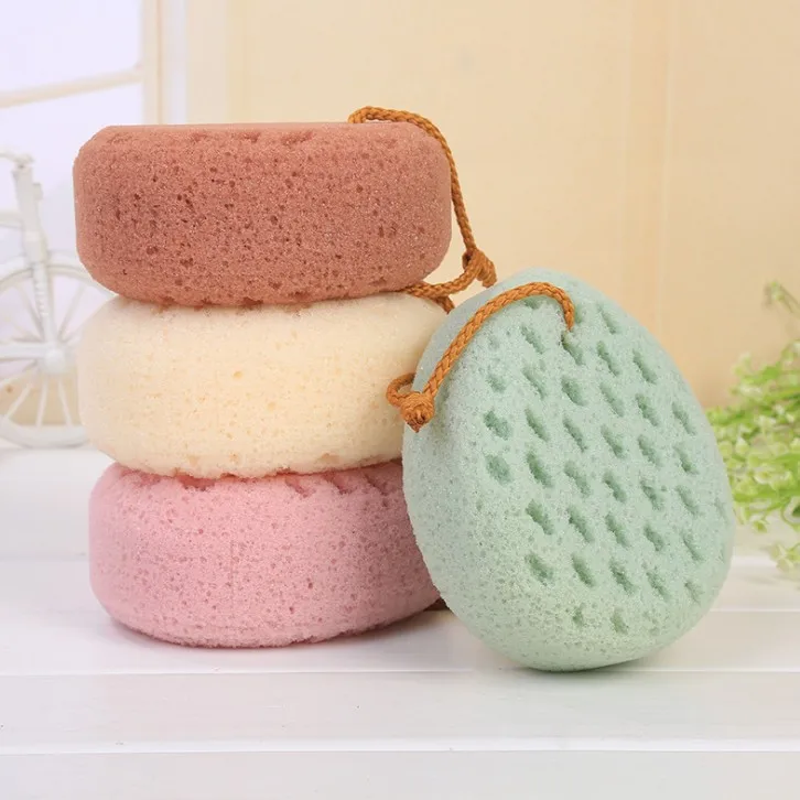 Bath Brushes Sponges Scrubbers Honeycomb Natural Sea Sponge For Bath Massage