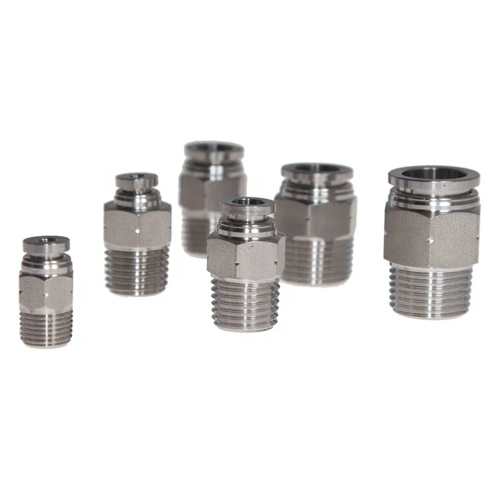 AISI316 304 SUS 316L Пневматический адаптер из нержавеющей стали, Производитель Воздушных фитингов