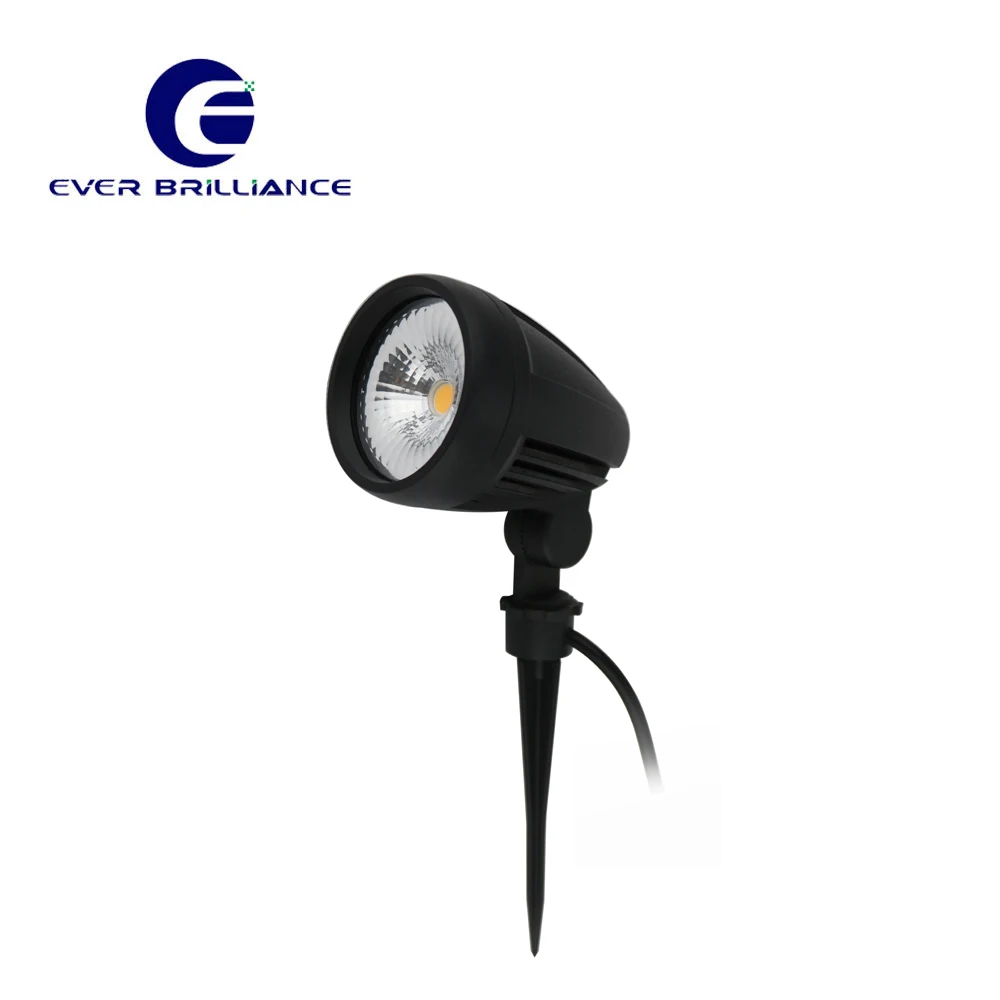 Aluminum outdoor landscape grass tree light RGB IP65 garden spike light for resorts