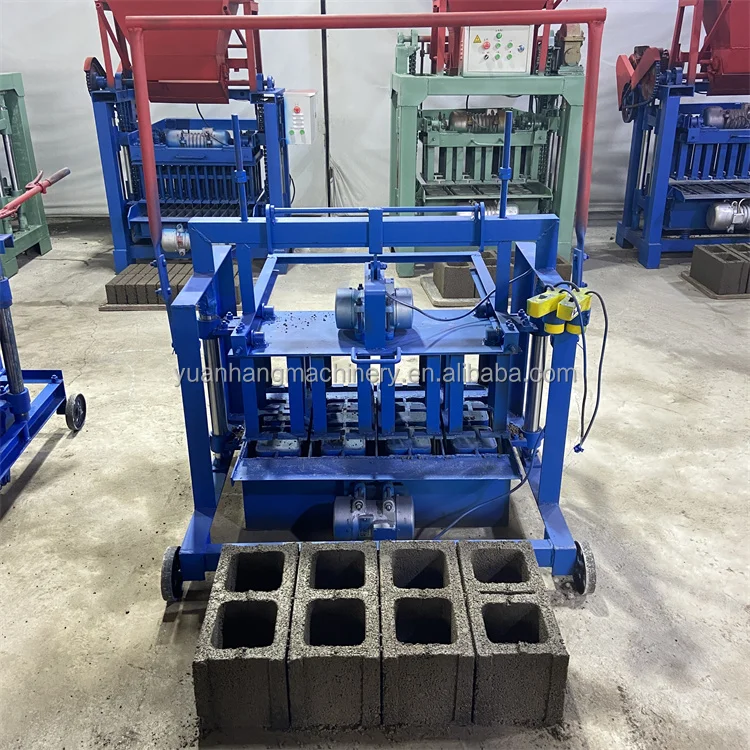 Semi-automatic Block Making Machine  Brick Making Brick Making Machine Manufacturer Fly Ash Bricks Making Machine Cost
