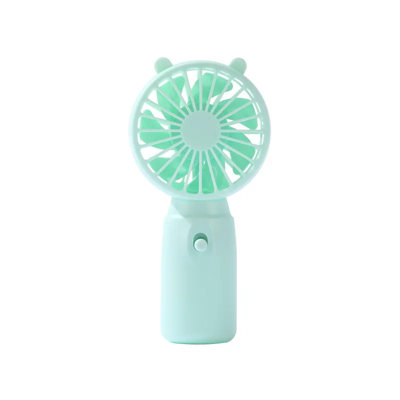 Wholesale Cute Mini Battery Portable Handheld Fan New Design Small Air Cooling Desktop Fan Household Hotel Use Perfect Gift Idea