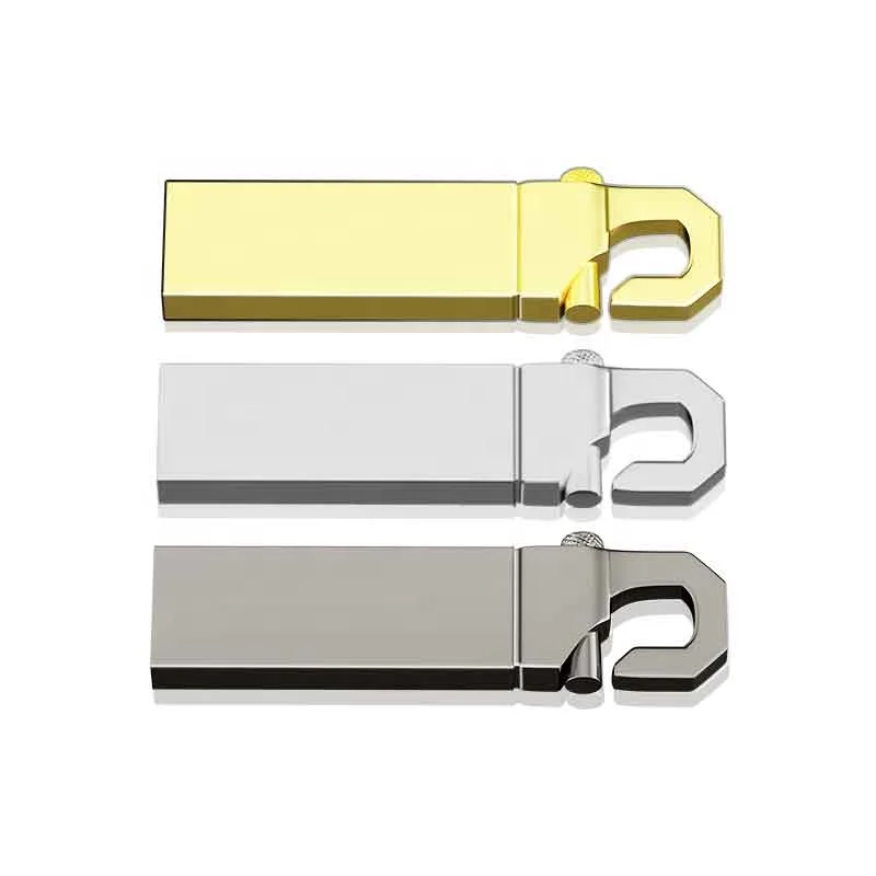 Metal memory stick customized logo gold flash drive personalised 1 2 4 8 16 32 64 gb best quality pen drive flash