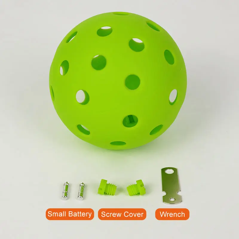 Pickleball USAPA Approved Graphite Carbon Fiber/Fiberglass Pickleball Lightweight Pickleball practice at night