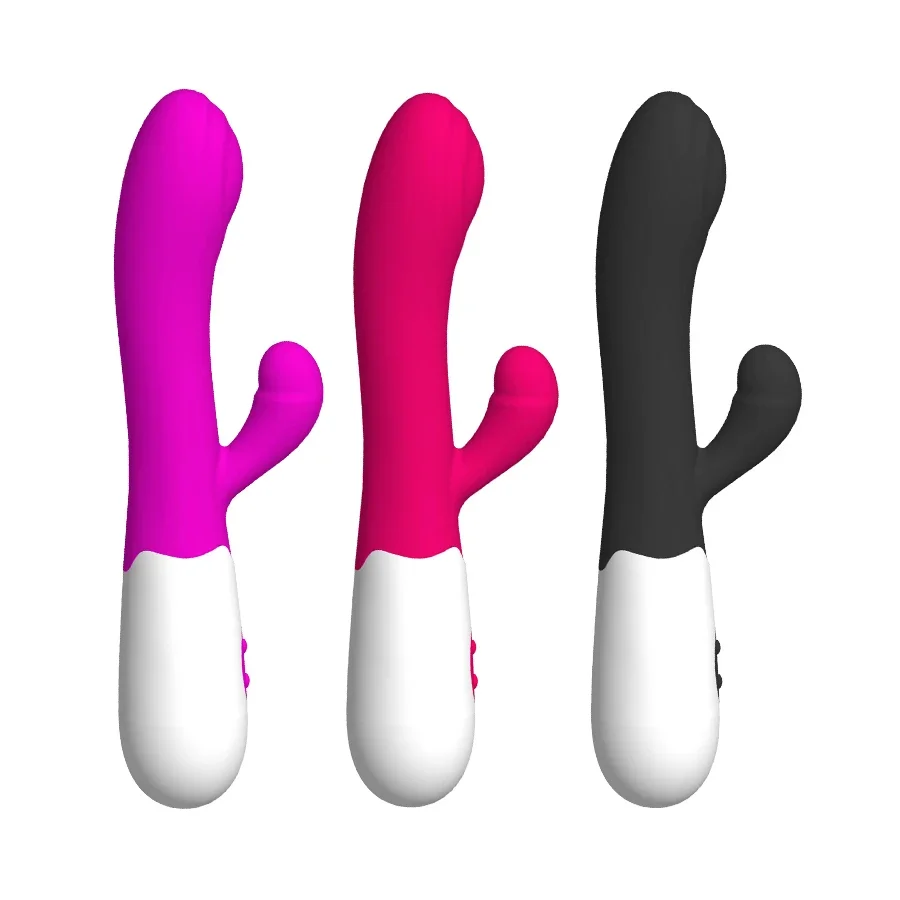 Powerful Rabbit Vibrator for Women G Spot Female Clitoris Stimulator Clit Silent Vibrating Dildo Adult Goods Best Sex Toys