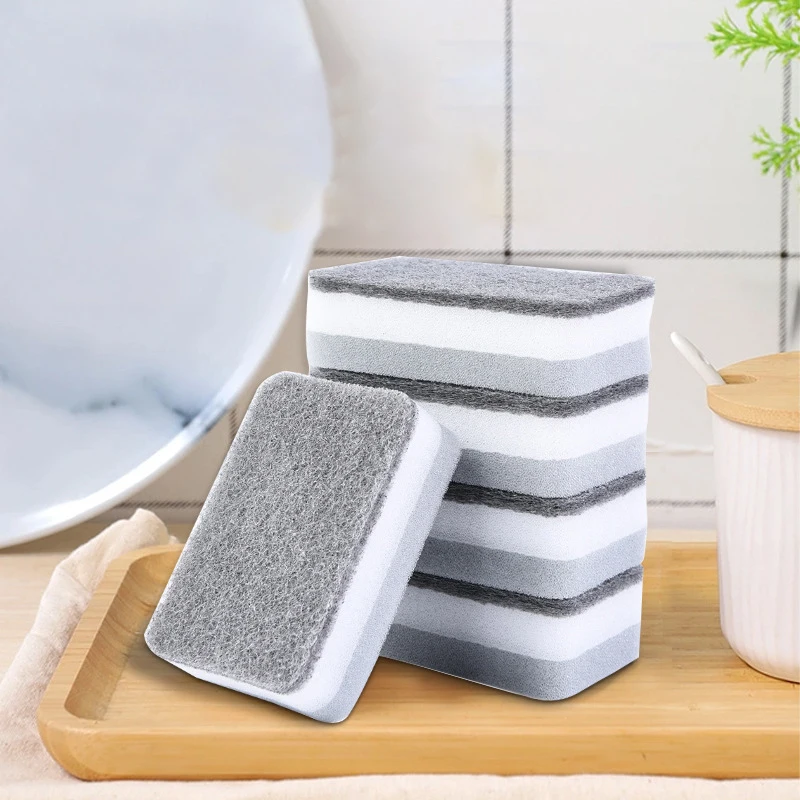 Durable Eco Dish Washing Sponge Biodegradable Kitchen Cleaning Sponge
