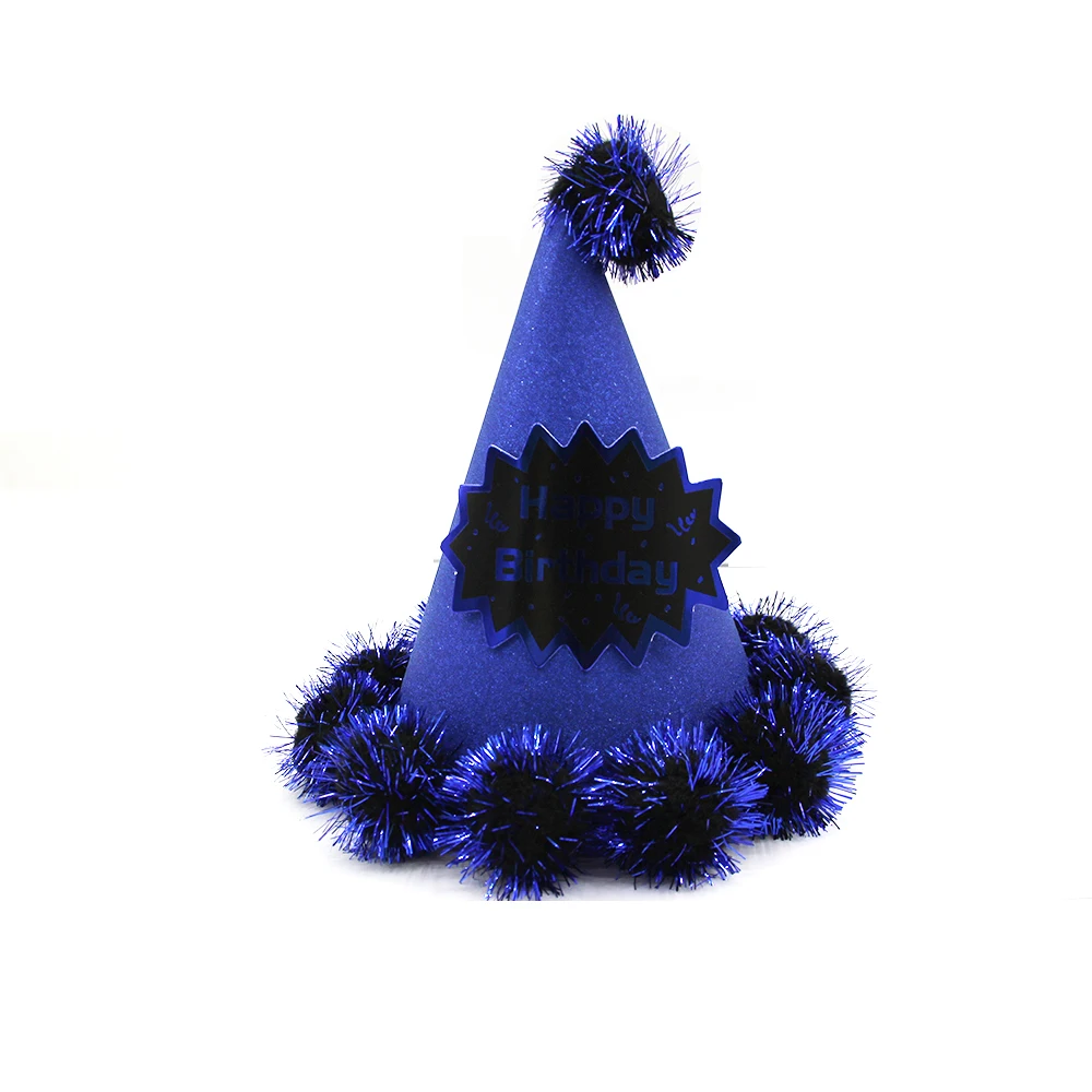 
Wholesale Funny birthday paper party crown hat for children 