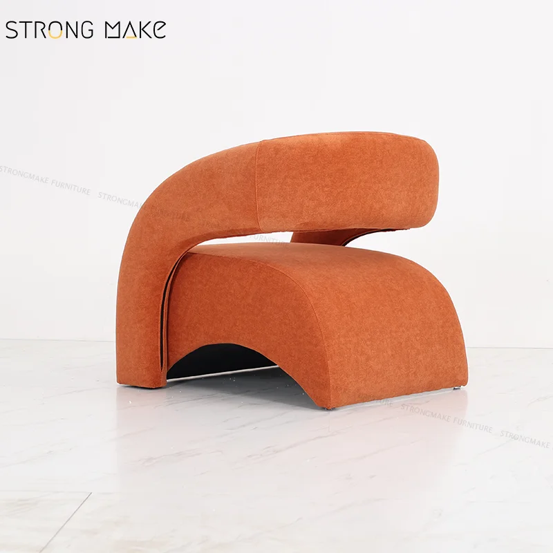 Design Modern Luxury Relax Leisure Design Accent Arm Chair Furniture Upholstered Comfortable Velvet Armchairs For Living Room