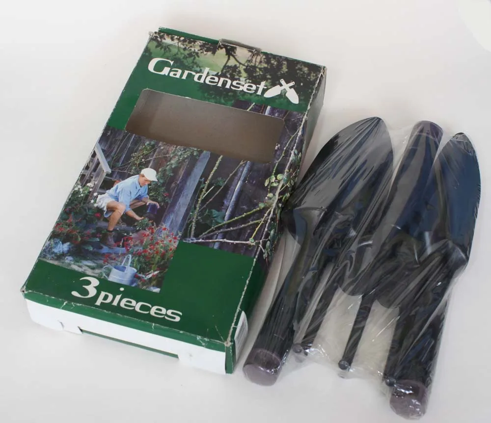 mini plastic garden tool set