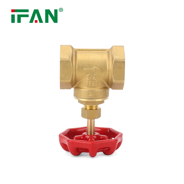 IFAN Factory Supply Brass Gate Valve Gate Valve Brass 1/2 2 Inch Gate Valve