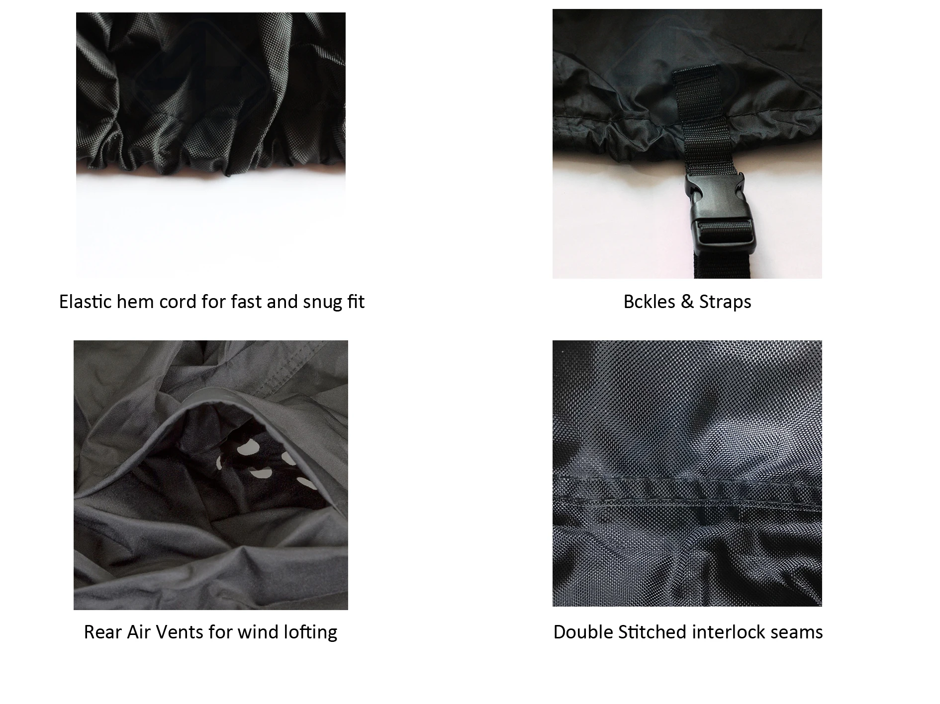 600D Water Proof Heavy Duty V-Hull boat covers