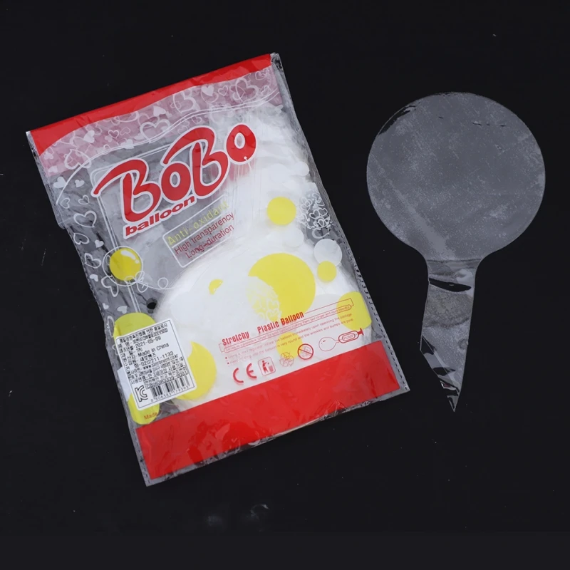 DJTSN 10/18/24/36inch PVC Bobo Balloon For Birthday Wedding Ballons Party Decoration Transparent Round Helium Bubble Balloons