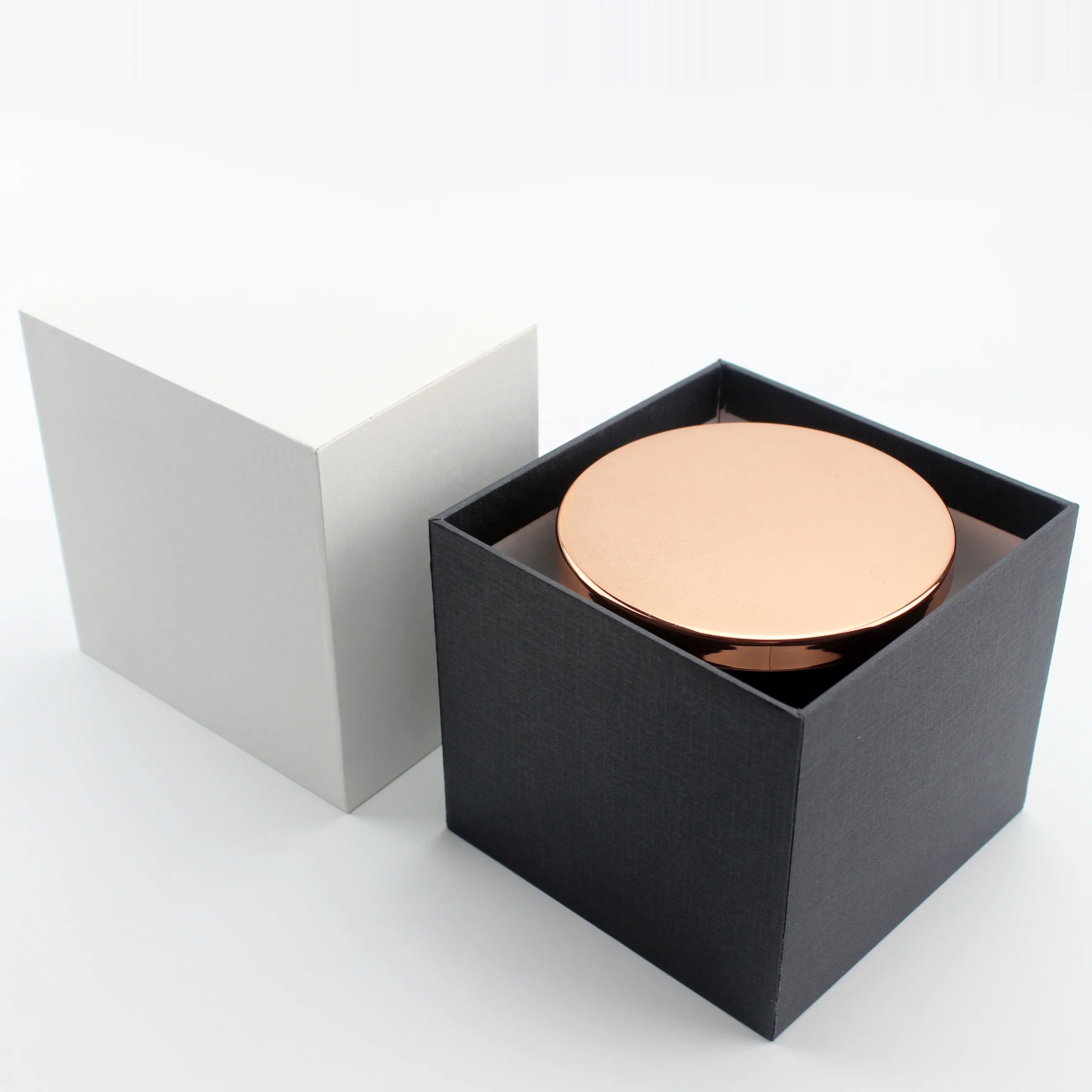 Высокое качество квадратные бумажные картонные упаковочные коробки Подарочная коробка для свечи банка