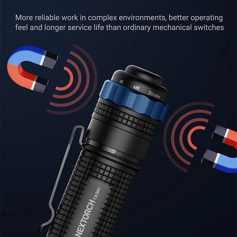 2023 new arrivals led camping lantern TA30C tactical flashlight torch light flashlight powerful  lampe torche led rechargeable