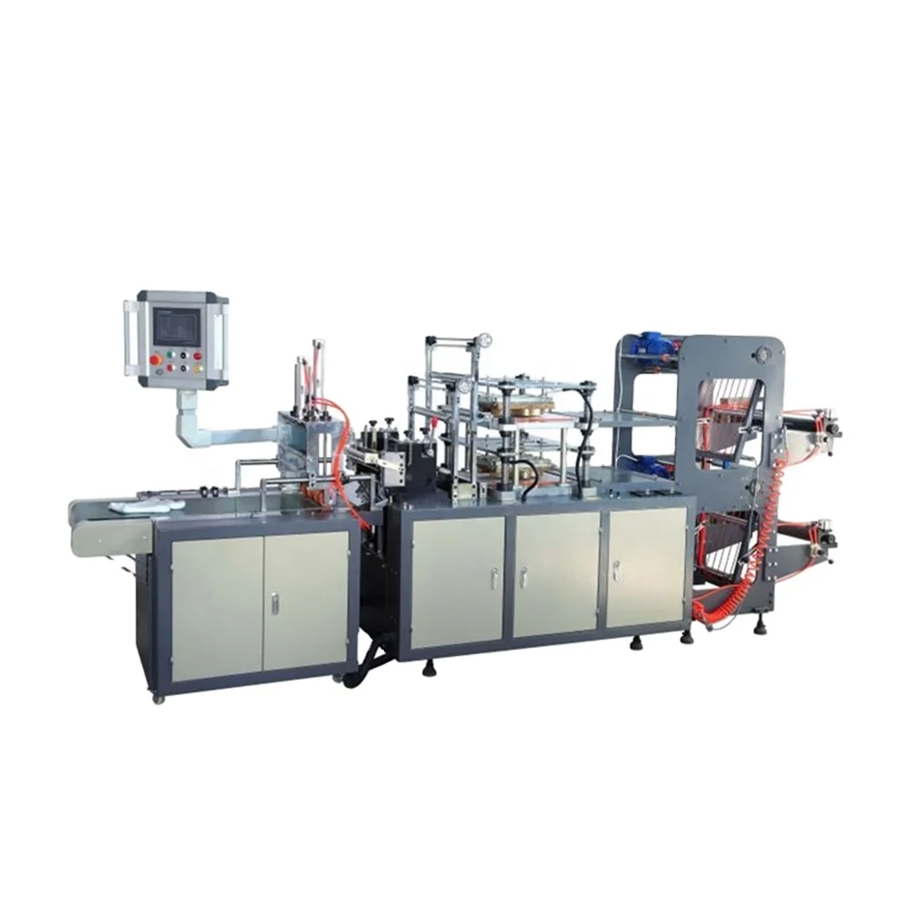 Машина для перчаток PE двухслойная одноразовая машина на