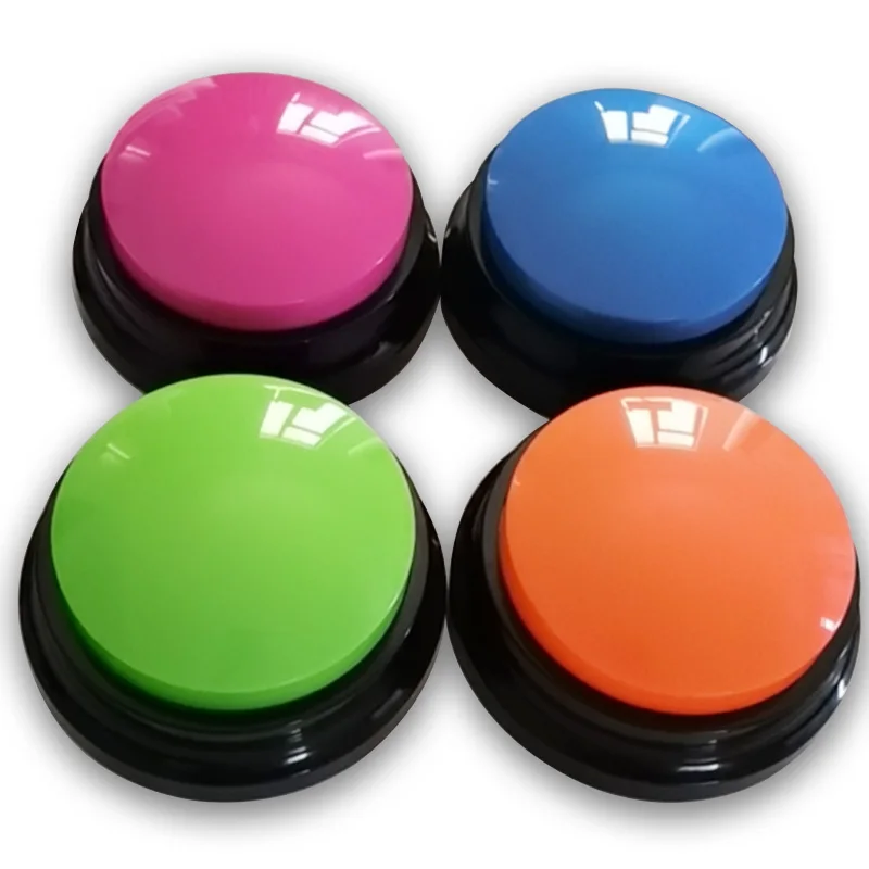 Новинка 2023, кнопка голосового разговора для домашних животных, кнопки для собак, тренировочная игрушка для домашних животных, звукозаписывающая кнопка