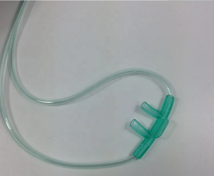 
Disposable breathing PVC Nasal Oxygen Cannula in pipe 