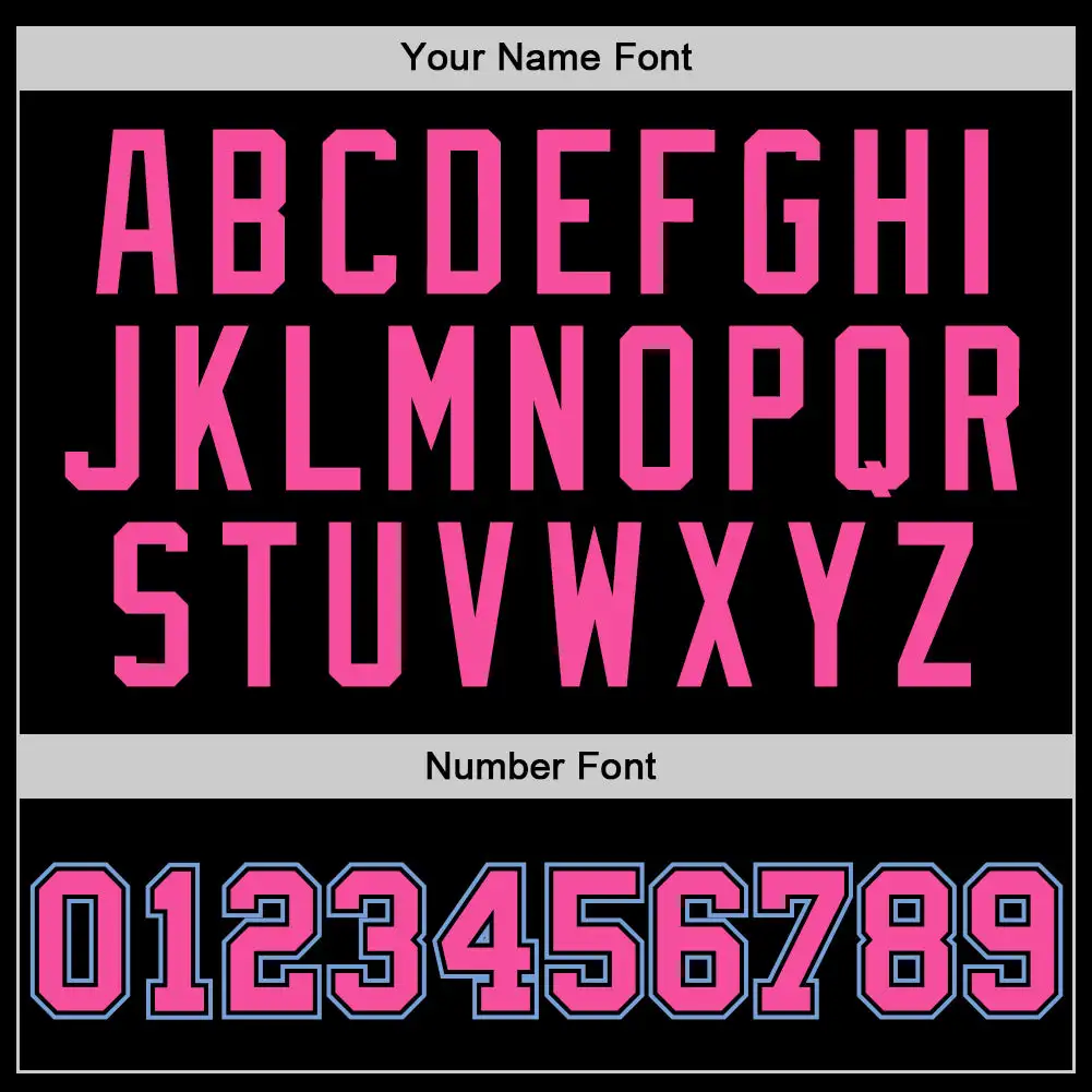 Customized Black Light Blue-pink Personality Throwback Basketball Jersey High Quality Wholesale Basketball Wear Printed Clothes