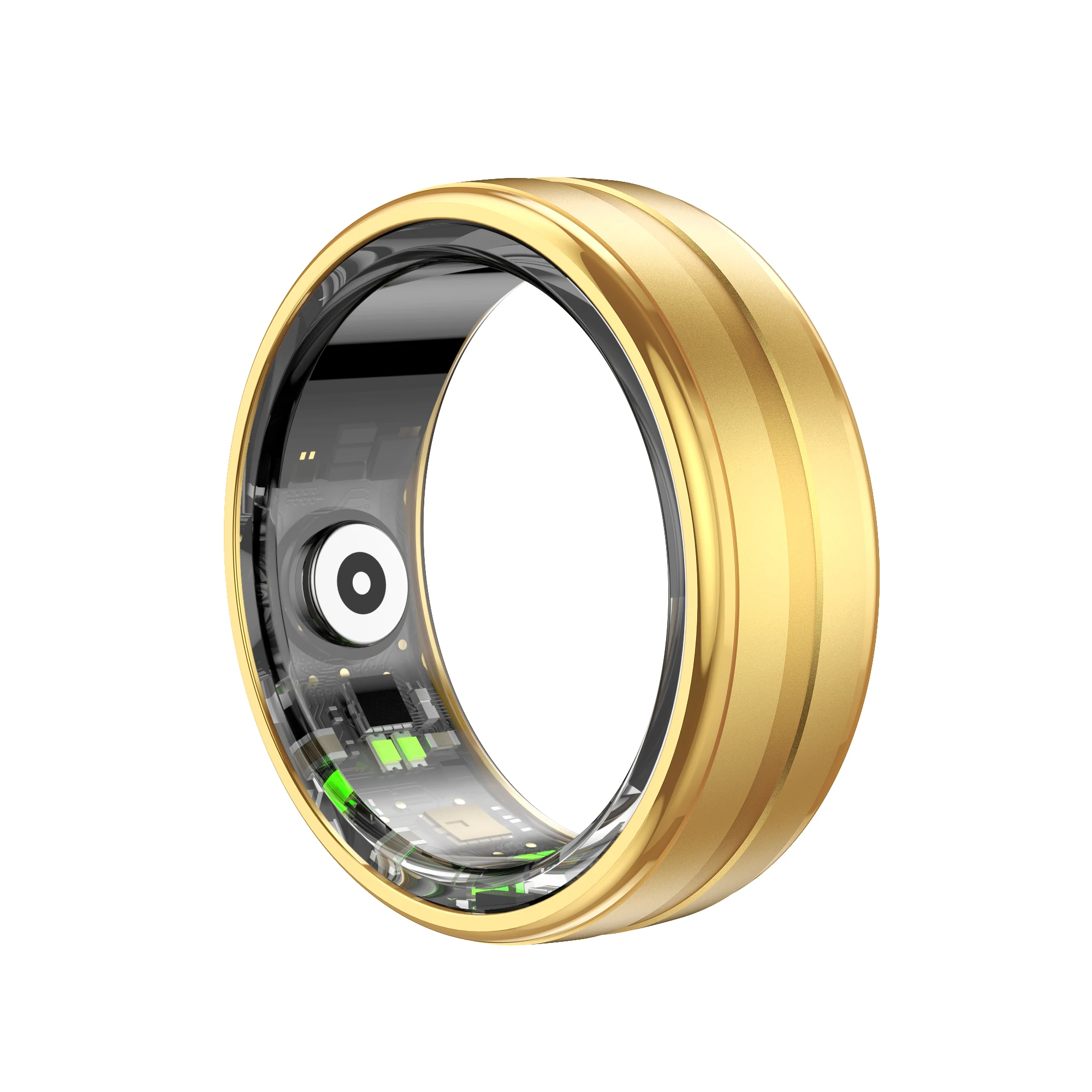 2024 Fashion Smart Ring Calorie Count supports multi-language stress measurement ring