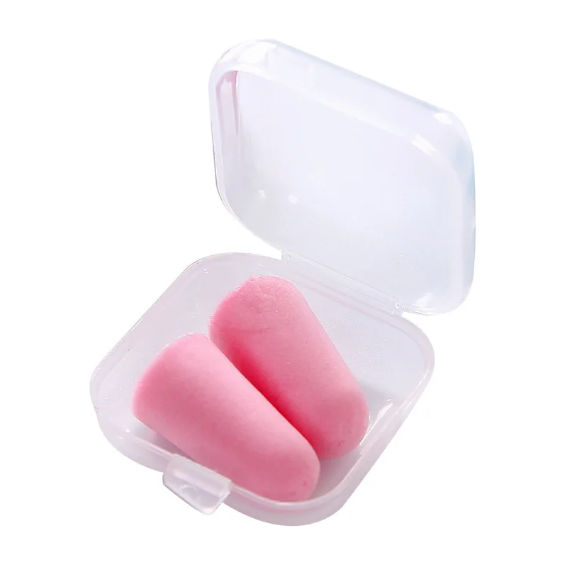 Comfort Foam Ear Protection Tapered Travel Sleep Noise Reduction Prevention Sound Insulation Earplugs