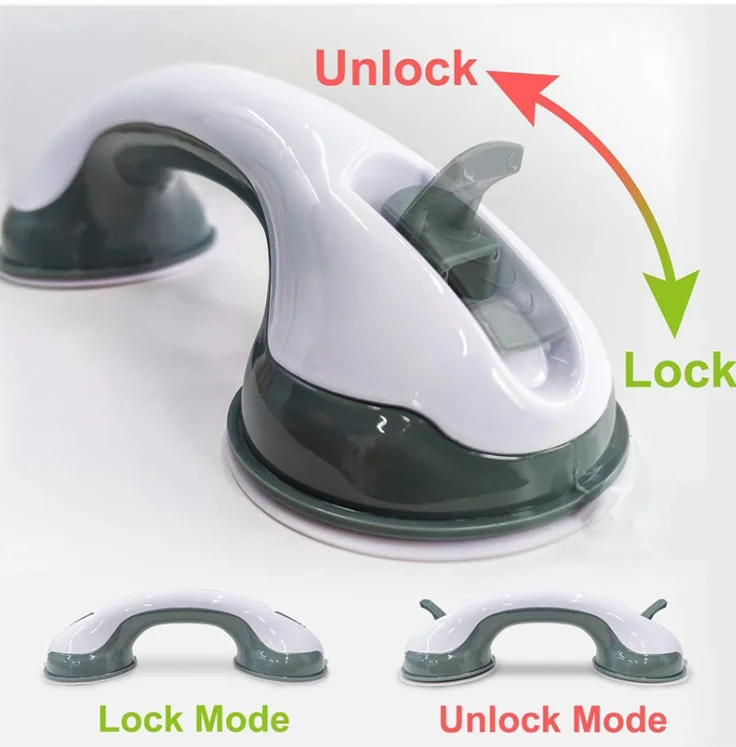 Grab Bar Bathroom Handrails Mild White Color Safety Therapy Origin Type Supplies Rehabilitation