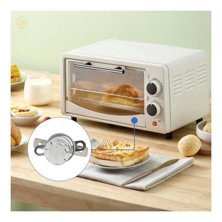 Hot Selling 250v 10a Bimetal Thermostat Temperature Switch For Water Heater