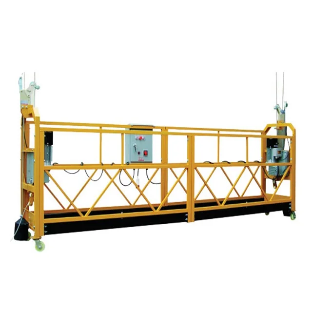 High altitude mobile ZLP630 50m construction work gondola/swing stage