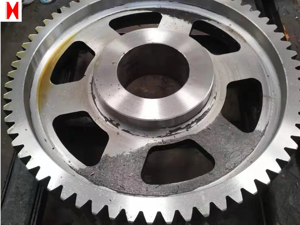 
Carburizing Large Casting Ring Helical Gear Steel Spur Gear 