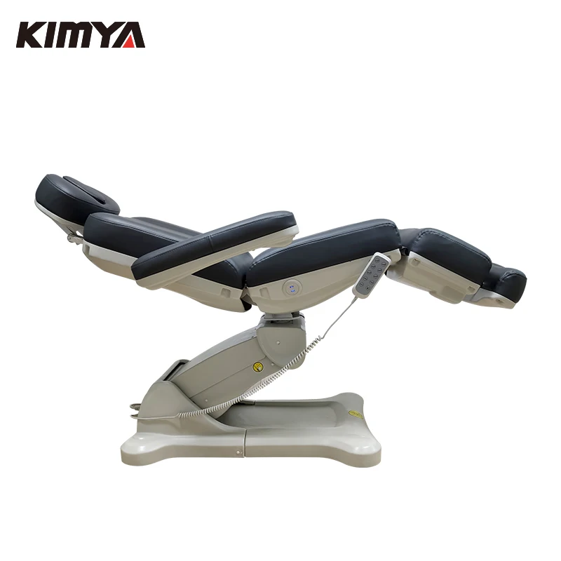 Kimya 4 motors full body spa massage tables & beds electric facial bed height footrest extendable footrest incline adjustment