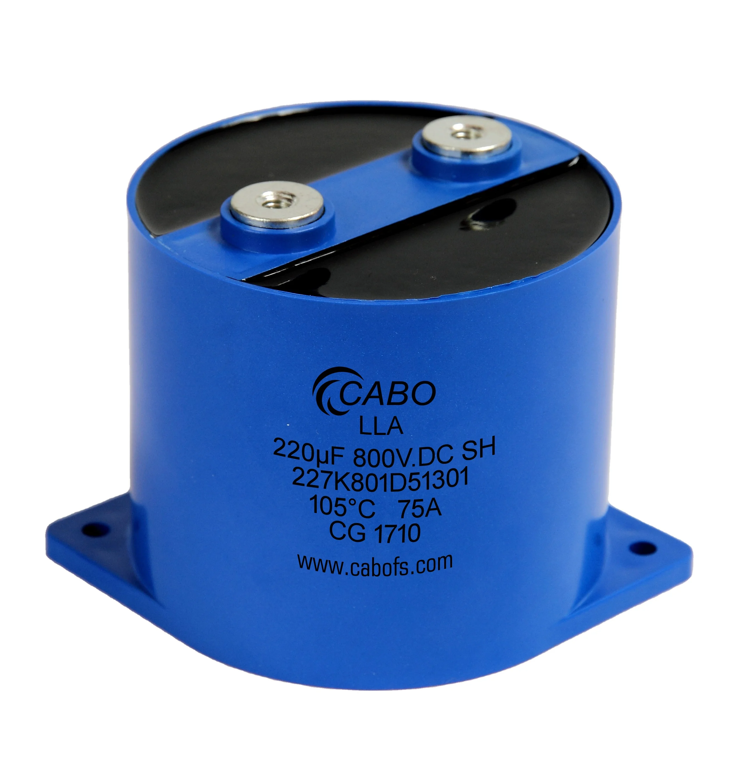 LA series dc link capacitor for solar power/car capacitors