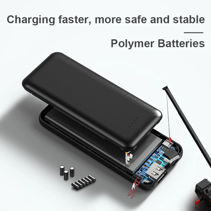Wireless Power Bank 5000Mah, Wireless Portable Power Bank Mobile Charger, Mini Power Bank Portable Charger