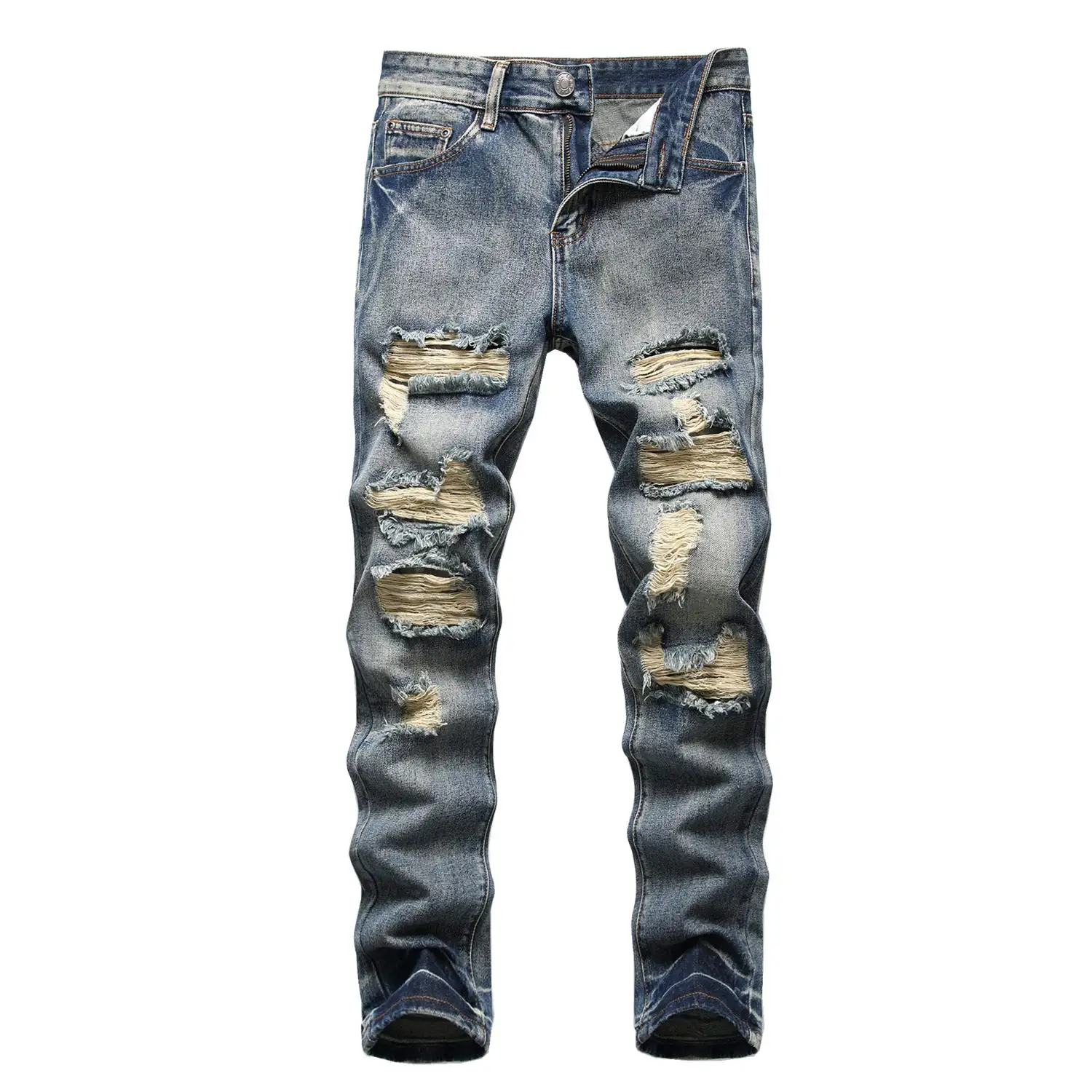 Supplier of international Brands---tapered Jeans men Skinny custom jeans men Ripped denim men jeans trouser
