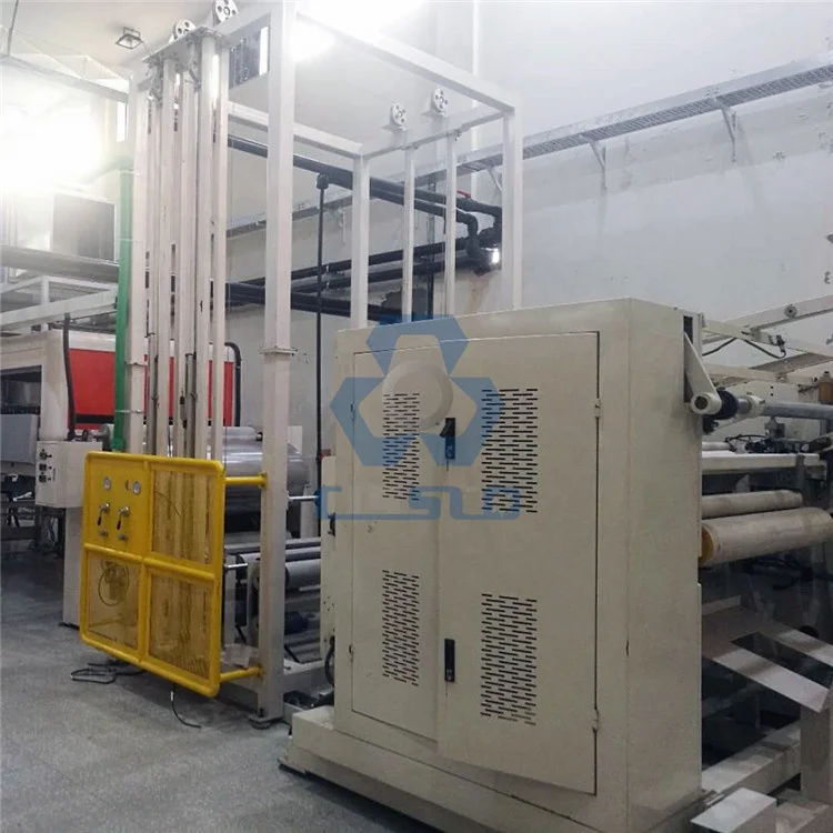 Automatic PVC electrical insulation tape adhesive coating line